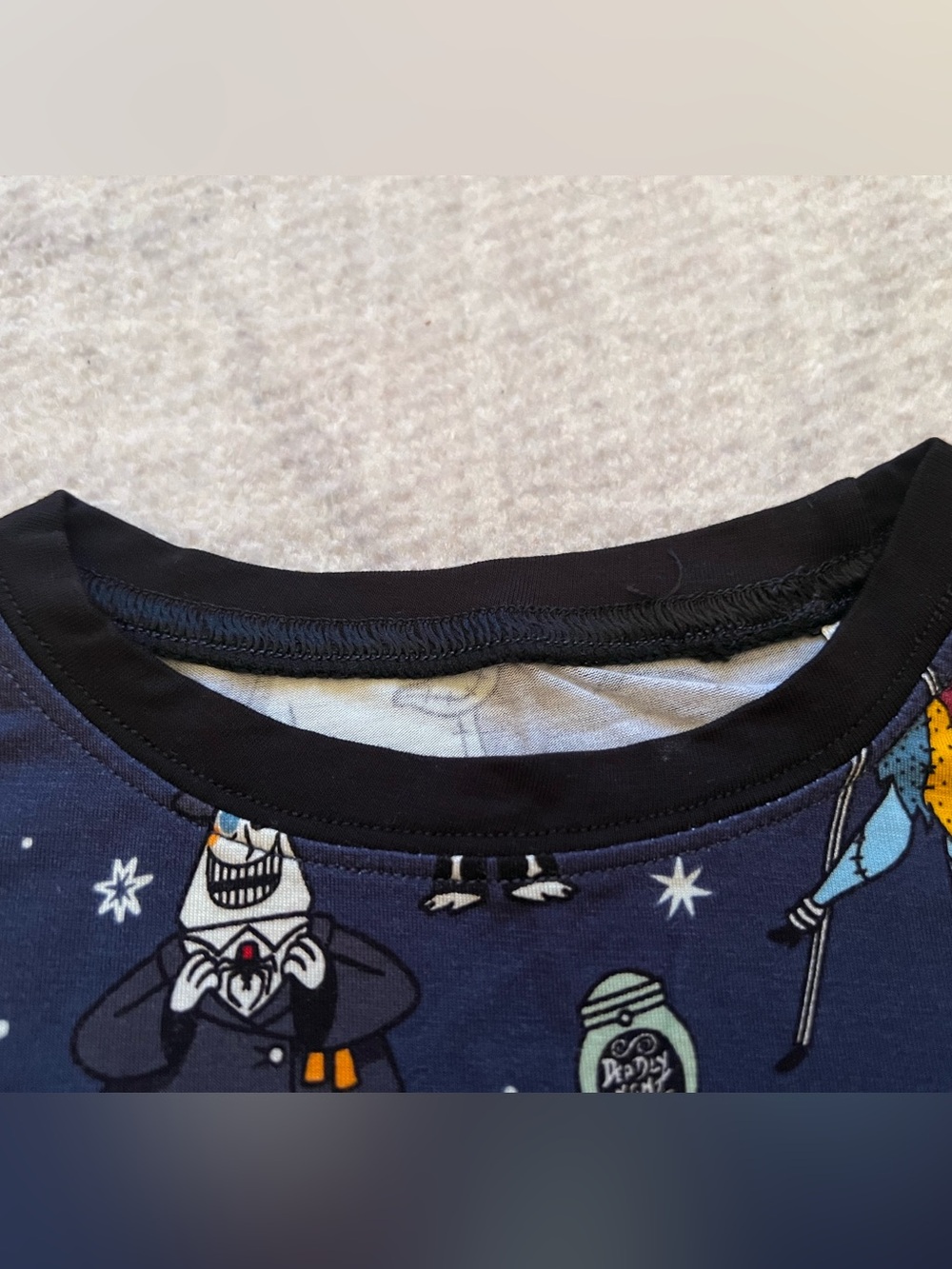 Little Sleepies Nightmare Before Christmas Bamboo 2P Pajamas (12-18 months) - Picture 4 of 6
